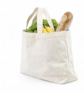 Sacs de shopping en coton 100% de haute qualité, personnalisés avec logo imprimé en couleur, avec poignées à soufflets, pour usage extérieur - Product Image 4