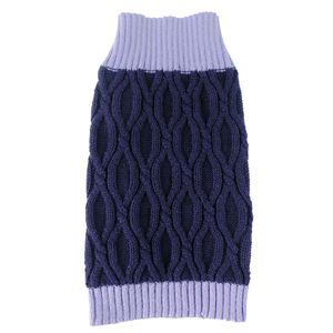Maglione per Cani di Design Ovale Intrecciato a Maglia Spessa, Abbigliamento alla Moda per Animali Domestici - Product Image 3