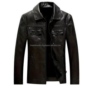 Chaquetas de cuero a la moda para hombre al mejor precio, nueva llegada, ropa para hombre, chaquetas de cuero a la mejor venta, ropa informal para invierno - Product Image 1