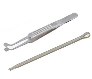 Pinzas de masaje para glándulas de Meibomio, exprimidor de Meibomio, herramienta de masaje para párpados para cirugía de ojo seco, aprobado por ISO - Product Image 1