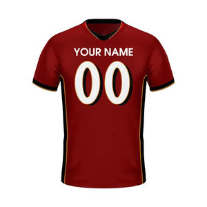 Fabricación de Camisetas de Fútbol Americano Personalizadas y Económicas para Hombre, Camiseta de Fútbol Americano con Bordado Elegante en Sarga - Product Image 1