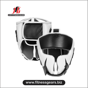อุปกรณ์ฟิตเนส JUST FITNESS GEARS หมวกป้องกันศีรษะสำหรับฝึกซ้อมมวย PU คุณภาพสูง ปรับแต่งได้ หมวกคิกบ็อกซิ่งแบบถอดหน้ากากได้ - Product Image 4