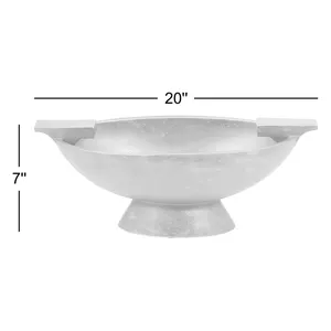 Nouveau Bol de Service en Métal Fait Main par un Designer, aux Courbes Fluides et Texture Martelée Artisanale, pour Dîner Raffiné, Céramique Ronde Écologique - Product Image 2