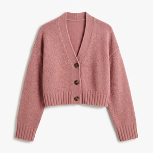Pull à col montant pour femme, tricoté sur mesure, à manches longues, pull d'hiver décontracté, mode, marque privée, fournisseur en gros - Product Image 1