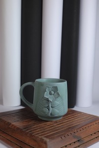Mug à café en céramique de style américain minimaliste avec motif uni, finition mate, écologique, compatible lave-vaisselle et micro-ondes, pour usage domestique - Product Image 6