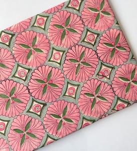 Tissu en coton artisanal en gros, imprimé à la main à Jaipur Sanganeri, matière première pour la confection de robes - Product Image 4