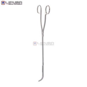 Pinzas DeBakey Atraumáticas al por Mayor, Mandíbulas Curvas VATS, Eje de 5mm, 7.5'' (19cm), Instrumentos Médicos de Acero Inoxidable - Product Image 3