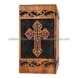 Urnes funéraires en bois pour adultes Urnes funéraires Urnes funéraires Taille personnalisée Fournitures funéraires - Product Image 3