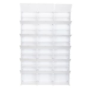 Scarpiera Moderna Espandibile a 12 Livelli per 72 Paia, Armadio Contenitore a Torre con 36 Scomparti per Tacchi, Stivali e Ciabatte - Product Image 6