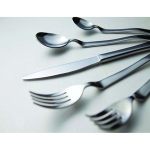 Cubiertos de Acero Inoxidable con Baño de Oro de Diseño Nuevo con Mango de Estilo Moderno, Cubiertos de Lujo de Alta Calidad para Bodas - Product Image 3