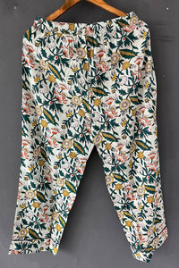 Ensemble pyjama en coton imprimé pour femmes, décontracté et à la mode, doux, deux pièces, tenue de nuit confortable, vêtements de nuit - Product Image 3