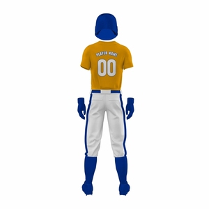 Conjunto de Camiseta de Béisbol Unisex de Alta Gama, Personalizada, Bordada, Transpirable, de Secado Rápido, en Poliéster Resistente, para Partidos de Equipo - Product Image 4