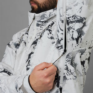 Veste de chasse pour homme, imperméable, coupe-vent, respirante, en polyester/coton, service OEM, prix compétitif, design personnalisé. - Product Image 3