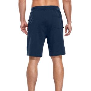Short de fitness d'été 100% coton pour homme, toile à motifs vintage pour la salle de sport et le sport de plein air décontracté, style athlétique et écologique - Product Image 2