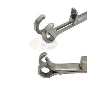 เครื่องมือผ่าตัดกระดูกสัตว์เลี้ยงคุณภาพสูงทำจากเหล็กกล้าไร้สนิม ยี่ห้อ Lowman ใช้แรงบิดจากมือ  คีมจับกระดูกสำหรับแมว - Product Image 2