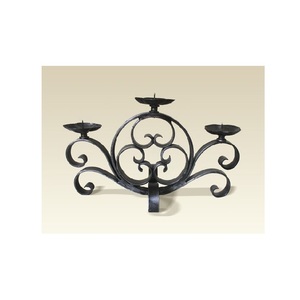 ARTISAN LIVING CREATION Candelabro de Hierro Negro de 5 Brazos, Hecho a Mano, Resistente al Calor, Duradero, para Decoración del Hogar y Bodas - Product Image 2