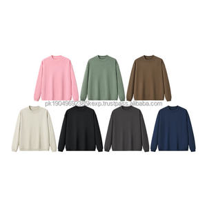 Sudaderas básicas con capucha en blanco Sudaderas con logotipo personalizado para hombre Sudadera de hombro caído de gran tamaño Sudaderas con capucha lisas - Product Image 1