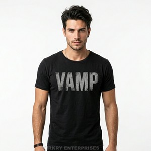 Custom Men Cotton T Shirt Eternal Thirst Gothic Graphic Tee Short Sleeve Slim Fit <b>Maroon</b> Tshirt Manufacturer Casual Summer <b>Top</b> - Product Image 5