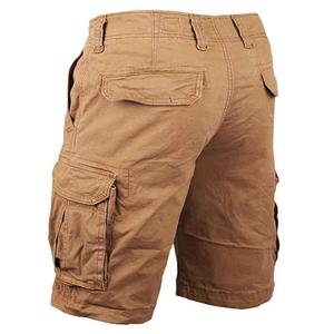 Pantalones Cortos Cargo Personalizados, Bordados, de Tela de Algodón, Multibolsillos, Casuales, de 6 Bolsillos, para Hombre, Hechos en Pakistán - Product Image 6