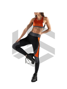 ชุดสปอร์ตโยคะสีดำสำหรับออกกำลังกาย - Product Image 3