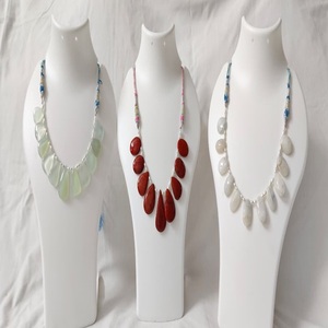 Cristal Natural, Jaspe Rojo, Piedra Lunar Blanca, Gemas al por Mayor, Más Vendidas, Ojo de Tigre, Collar de Cuentas, Hermosa Calidad Superior - Product Image 1