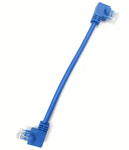 Câble <span class=keywords><strong>Ethernet</strong></span> HOTION RJ45 à paires torsadées, coudé à 90 degrés, cordon de raccordement, câble LAN en rouleau, OEM - Product Image 1