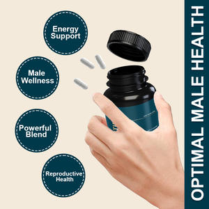 Capsules de soutien à la fertilité masculine à base de plantes de haute qualité, personnalisées OEM/ODM, pour soutenir la santé reproductive masculine - Product Image 3