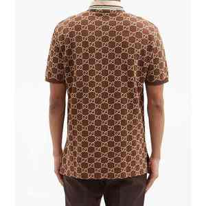 เสื้อเชิ้ตผู้ชายคุณภาพสูงระดับมืออาชีพ ผลิตจากผ้าโพลีเอสเตอร์ผสมฝ้าย สวมใส่สบาย มีโลโก้ด้านหน้า แห้งเร็ว แขนสั้น ลายเรียบ - Product Image 6