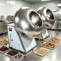 Machine multifonctionnelle pour le revêtement de sucre, le chocolat, les dragées, les noix et le polissage des bonbons