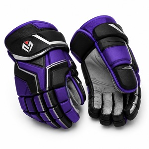 Guantes de Hockey sobre Hielo de Poliéster Transpirable de Alta Calidad para Invierno, Venta al Por Mayor Directa de Fábrica, Logotipo Personalizado OEM/ODM, MOQ Bajo para Profesionales - Product Image 1