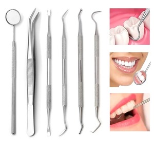 1Pcs Manual Stainless Steel <b>Teeth</b> <b>Cleaning</b> <b>Tool</b> Kit with Ergonomic Grip and 6 Jaw Positions Oral Care Set - Product Image 4