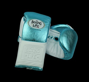 ถุงมือชกมวยแบบผูกเชือก OEM No Boxing No Life รุ่นมืออาชีพ หนังวัวแท้คุณภาพสูง สำหรับฝึกซ้อมและแข่งขัน รุ่น CP-BG-134 - Product Image 3