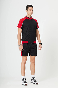 Men's Summer Lightweight Maternity Short Sleeve Polo Shirts Shorts Custom Track Suits <b>Twin</b> <b>Sets</b> Printed Organic Men Shorts <b>Set</b> - Product Image 2