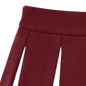 Maroon <b>White</b> Womens Pleated Cheerleading <b>Skirt</b> High Waist Athletic Team Performance Dance Sports Competition Cheer Uniform <b>Skirt</b> - Product Image 3