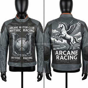 Custom Racing Leather Jacket Men Professional Motorbike Protective Gear Cowhide Biker Coat High Performance Track Safety Wear - Product Image 6