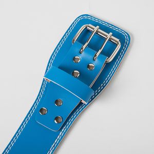 synthetic leather new Weight Lifting Dipping <b>Belt</b> Dip <b>Chain</b> Pull Ups - Product Image 3