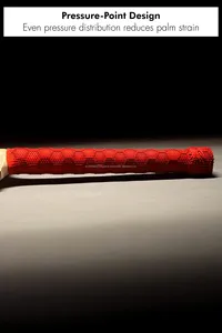 Premium Quality ZAP SPORTS Snakeskin Hexa Bat <b>Grip</b> | Ribbed Non-Slip Rubber Cricket <b>Grip</b> Lightweight for Better <b>Control</b> Power - Product Image 3
