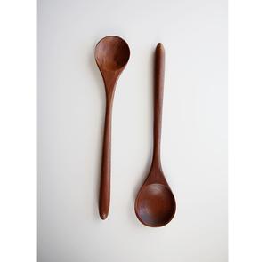 Nuevos Accesorios de Cocina, Utensilios de Madera de Teca, Cuchara de Madera con Logotipo Personalizado para Utensilios de Cocina Antiadherentes, Cocina y Hogar - Product Image 2