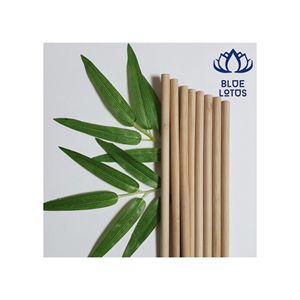 Pajitas de Bambú Lavables DISPONIBLES |   Pajitas Naturales Resistentes al Calor de Alta Calidad al por Mayor - Product Image 1