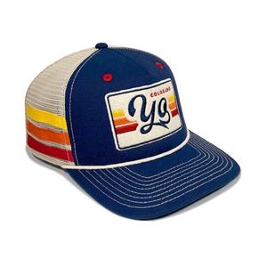 Casquettes de camionneur en maille à 5 panneaux personnalisées |   Vente en gros Bangladesh |   Casquettes avec broderie 3D et patch en caoutchouc - Product Image 6