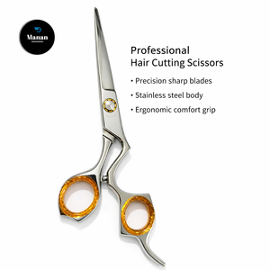 Tijeras de Peluquería Profesionales de Acero Inoxidable de 5.5 Pulgadas, Más Vendidas - Product Image 6