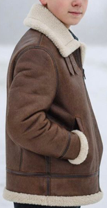 Chaqueta de Cuero para Hombre, Diseño Nuevo, Estilo Bomber, Invierno, Alta Calidad, Holgada, Gruesa, con Logotipo Frontal, Transpirable y Calefactable - Product Image 4