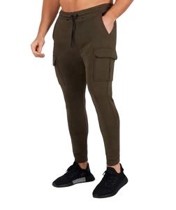 Pantalon de jogging pour homme, couleur personnalisée, coupe slim, taille mi-haute, tissu léger, séchage rapide, respirant, fitness, sport, décontracté - Product Image 3