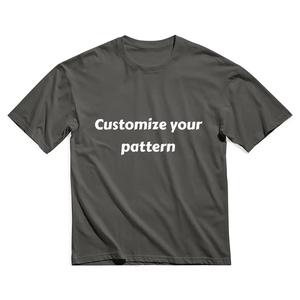 Camiseta con Logotipo Personalizado, 100% Algodón, Cuello Redondo, Impresión Serigráfica, Color a Elección del Cliente, 250-300 GSM, Camisetas Lisas de Verano para Hombre - Product Image 4