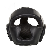 Équipement d'entraînement professionnel de boxe et de taekwondo, protège-tête ouvert, couleur personnalisée, respirant, unisexe, fabriqué en PU de haute qualité, rond