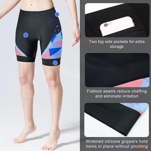 2024 Summer Men's High Quality <b>Bike</b> <b>Shorts</b> Breathable High-End <b>Padded</b> Sportswear Custom Wholesale Cycling <b>Shorts</b> - Product Image 3