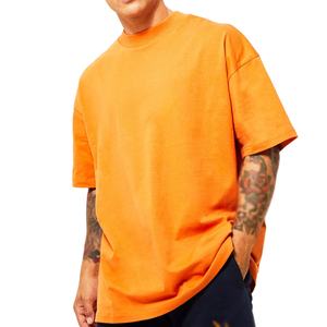 Camisetas Extra Grandes de Alta Calidad para Hombre, Camisetas Lisas de Algodón, Corte Holgado, para Impresión, Venta al por Mayor - Product Image 1