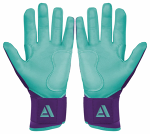 Guantes de Bateo de Béisbol de Cuero de Cabra de Primera Calidad, Guantes de Bateo de Cuero con Cierre de Gancho y Bucle de Calidad Premium, Fabricados por Adiha Impex - Product Image 2