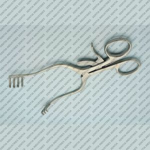 Weitlaner Retractor 6.5 Retractor ที่มีปลายแหลม3 × 4ปลายแหลมเครื่องมือผ่าตัดทั่วไปและศัลยกรรมกระดูก - Product Image 4