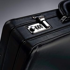 Professional Elite Leather Laptop Briefcase for Men High Capacity Business Office Bag Wholesale Supplier Custom Size Color - Product Image 3